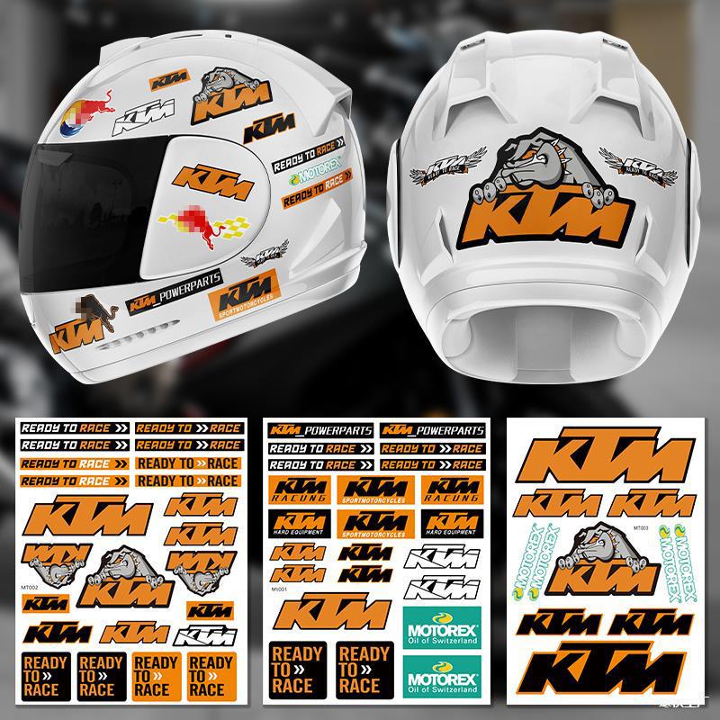 Vodotěsné samolepky na motocykl a helmu KTM 390/790 Duke