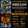 PRÉ-VENDA Demon Slayer Arco do Castelo Infinito Capítulo 1 Akaza Retorna DVD Blu-ray Japonês + Bônus da Loja Japonesa