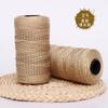 Gold Wire Plywood Axis Light Body Ice Silk Thread Hand Hook Bouquet Bag Hat Seat Cushion Water Cup Cover Braided Thread Ball