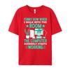 Funny How When I Walk Into The Room The Computer Grahpic Tee Shirt T Shirt Homme Tshirt