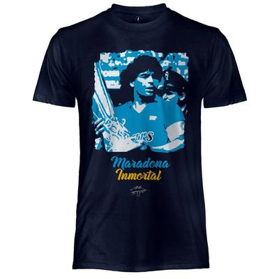 Diego Armando Maradona M10 Marineblau T-Shirt Trikot T-Shirt-