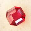 Natural Red Ruby Square Cut 10x10mm Certified Loose Gemstone