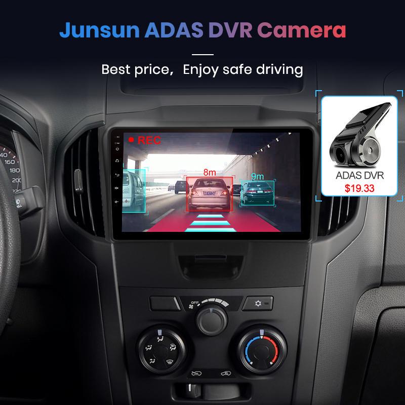 Buy Junsun V1 Pro 4G+64G CarPlay Android 9.0 DSP For Isuzu D Max DMAX 2017 Car Radio Multimedia