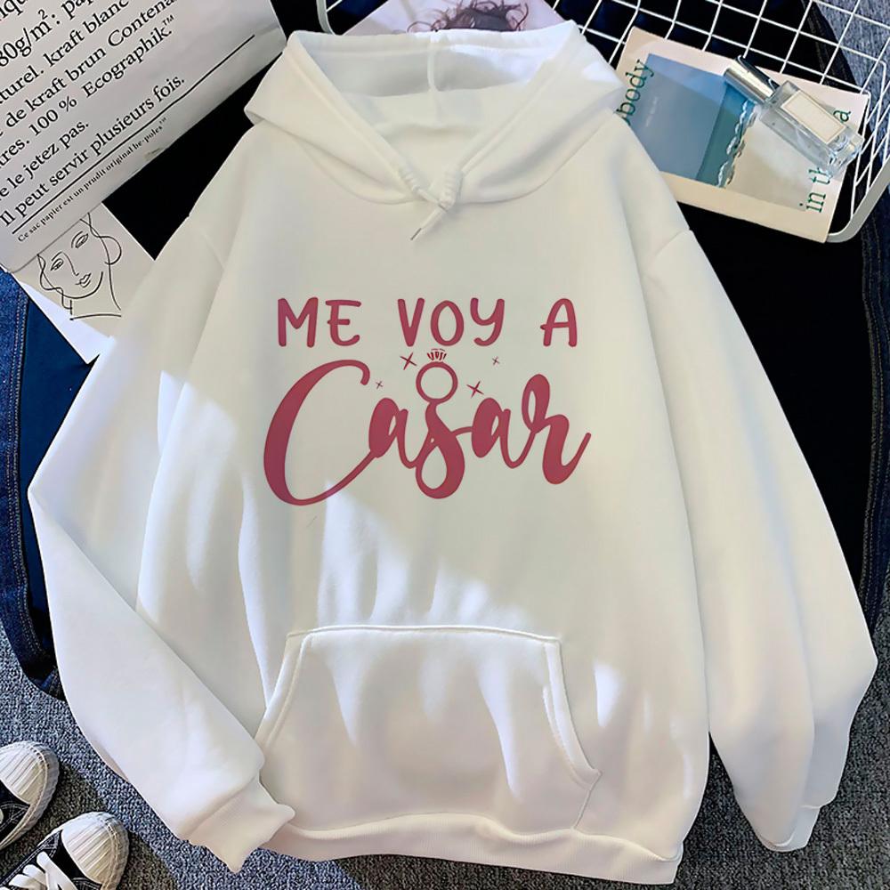 Bachelorette Party Hoodies Women Sweat Y2k Y2k Aesthetic Long Sleeve Top Korean Style Pulls Clothing Women Japanese Hooded Shirt