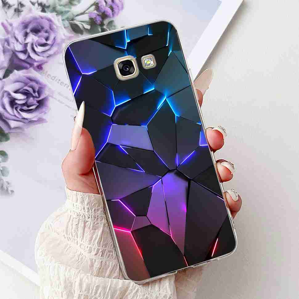 Cute Dsign For Samsung Galaxy A5 2017 Case Cartoon Lucky Koi Soft Silicone TPU Cover For Samsung A5 A5 SM-A520F 5.2" Back Shell