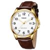 BEN NEVIS Unisex Analoog Kwarts Horloge, Makkelijk Af te Lezen Casual Serie, Waterdichte Siliconen Band, 24-Uurs Kalender, 40mm Wijzerplaat