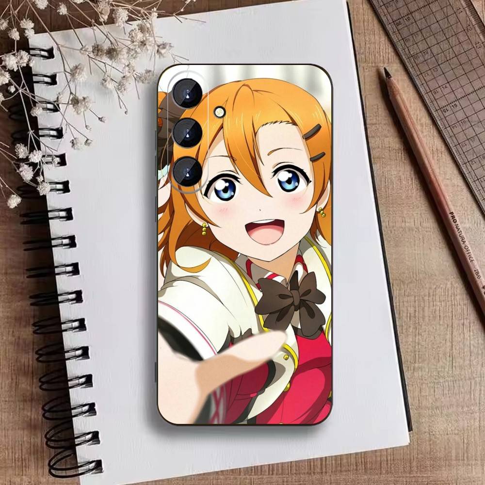

Kousaka Honoka-Love Live Phone Case For Samsung Galaxy A73,A21s,A22,A31,A52,A53,A71,A41Soft Black Shell Samsung a42 5g