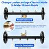Pressure Washer Undercarriage Cleaner 1/4 Quick Connect with Extension Wands Water Broom Foam Cannon for Washing Car Garden