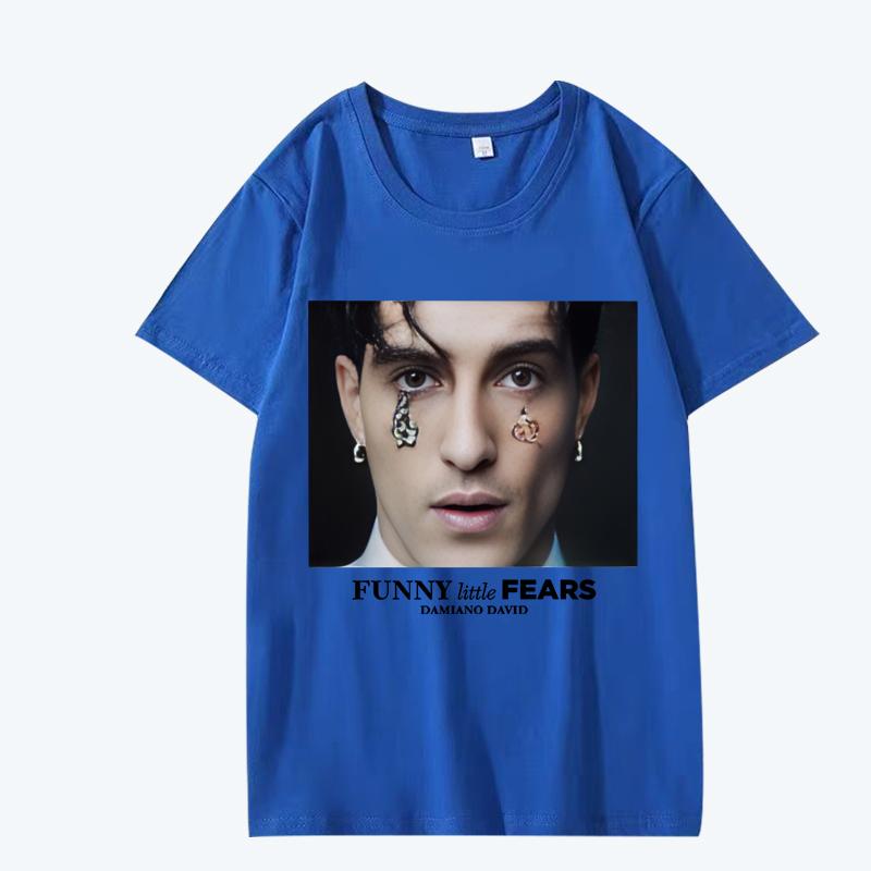 Vtipné tričko Malé strachy pánské dámské Oversized 100% bavlna krátký rukáv Letní chladivé Unisex plus size topy