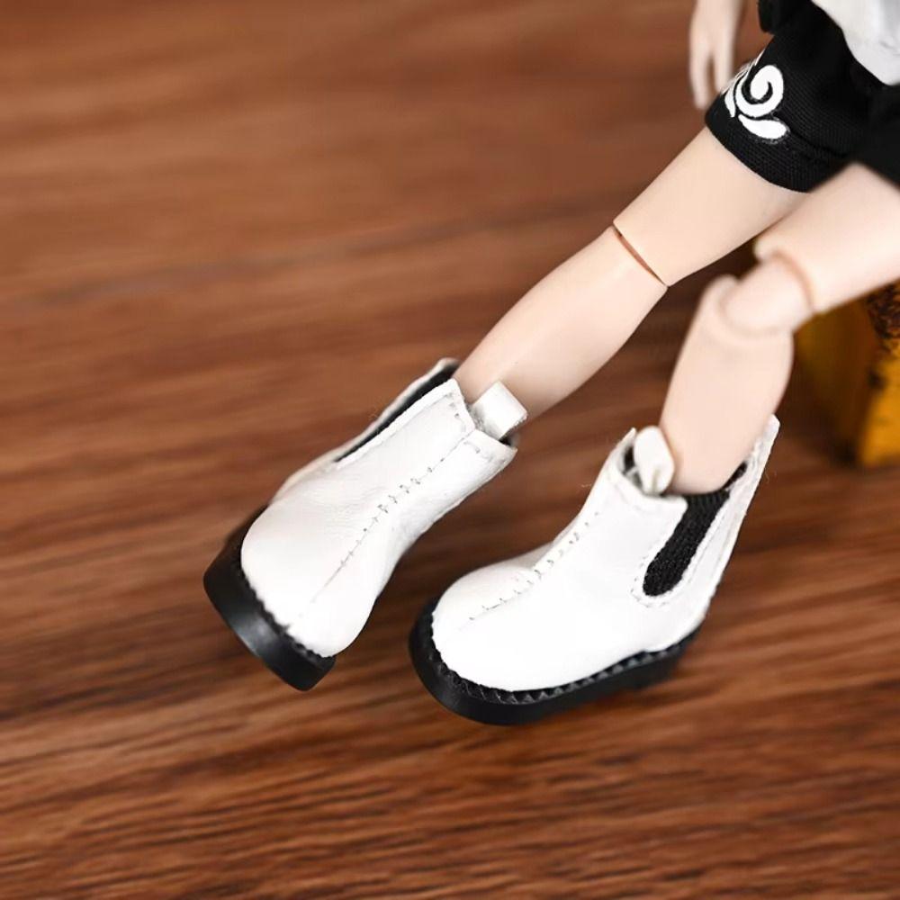 1pair Pretend Play Doll Leather Shoes Boots Casual Shoes Obitsu 11 Doll Shoes  Holala Gcs