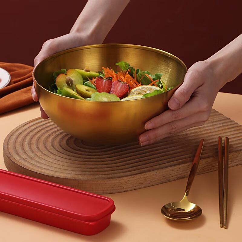 Easy Platinum Chinese Style Stainless Steel Rice Bowl