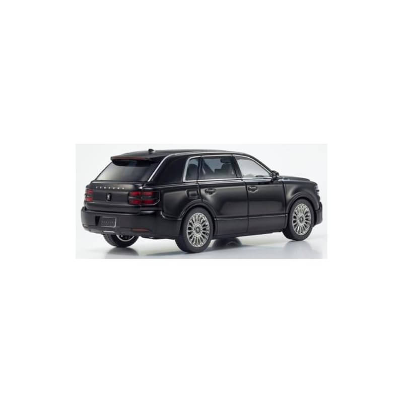 Kyosho Original 1/43 Scale Toyota Century (Rinpo Monochrome) (Black) with Fromage Interior, Finished Model, KS03926BK