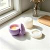 Silicone Container Casting Molds Two-Part for Creating a Matching Lid and Body with Waxes, Plasters, or Resins Crafts