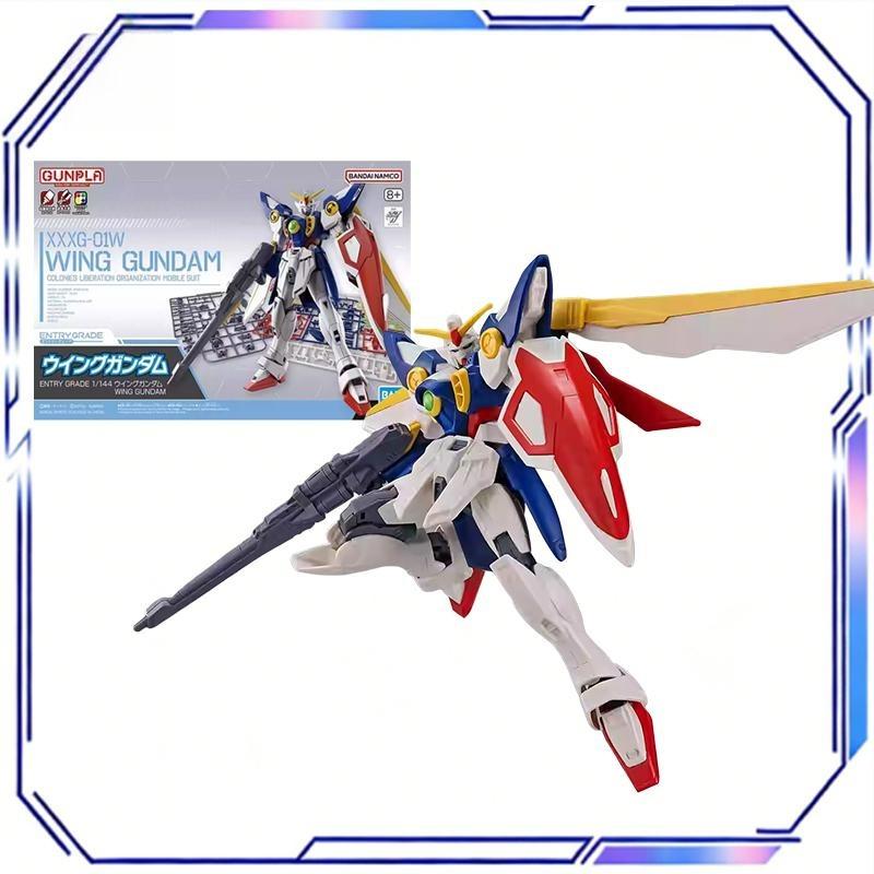 

Original Gundam Gunpla ENTRY EG 1/144 Wing Gundam Action Figure Mobile Suit Assembly Model Kit Toy Gift for Kids