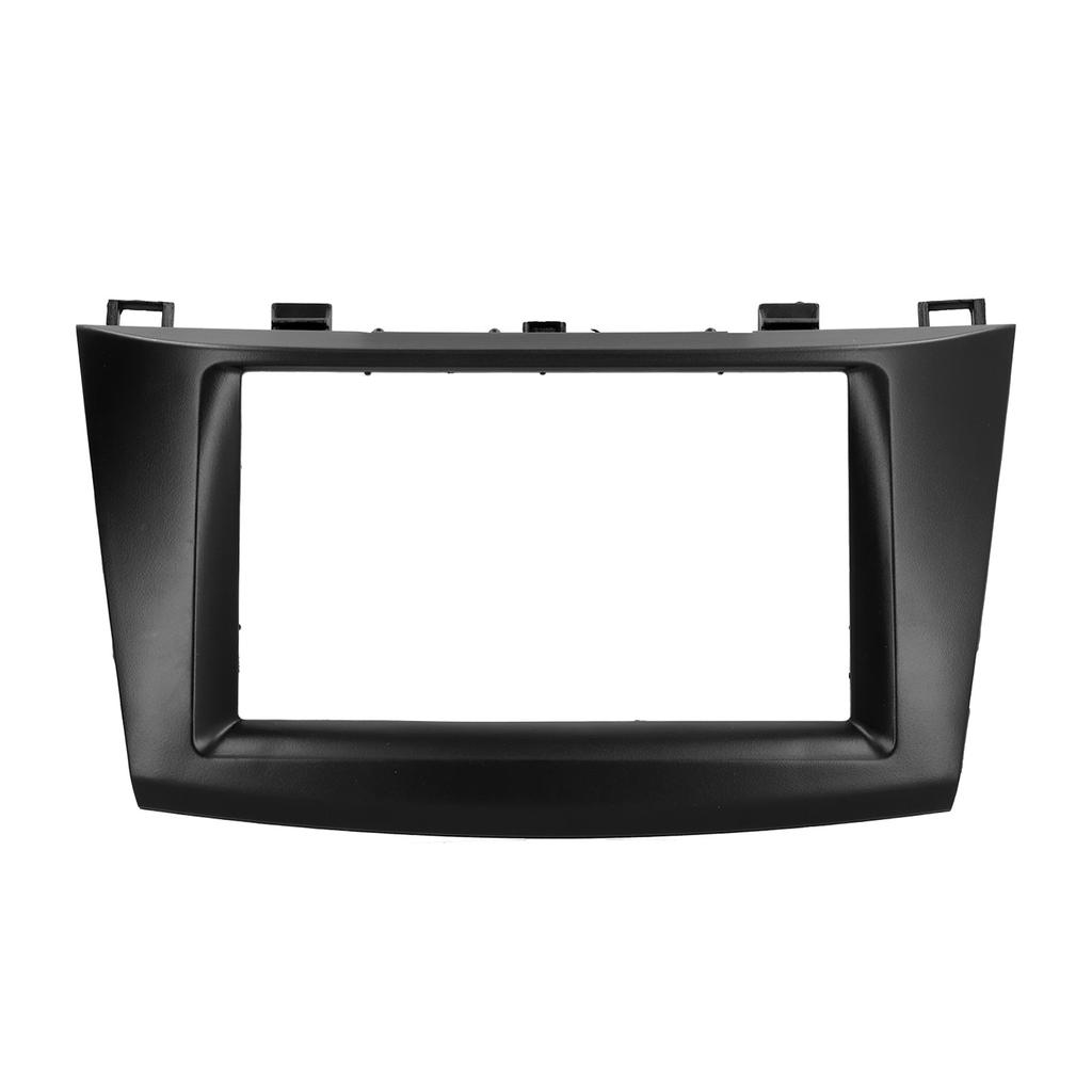 2Din Radio Stereo Fascia Frame CD Panel Trim Replacement for Mazda 3 Axela 2009‑2013