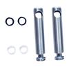 2Pcs Jack Oil Pump Plunger, Metal Universal Sturdy Cylinder Piston Plunger Parts Vertical 20 Ton Jack Accessories