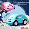 Roztomilé automatické ořezávátko na tužky pro děti – Manuální posunovač tuhy pro žáky základních škol