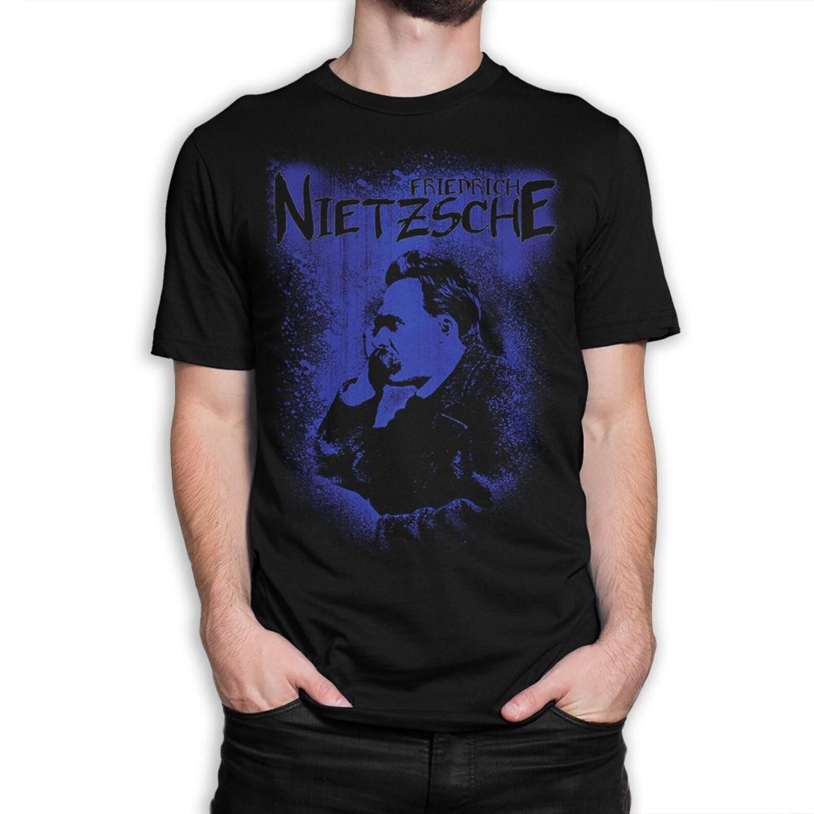 Friedrich Nietzsche T-Shirt, Men s and Women s Sizes 4XL