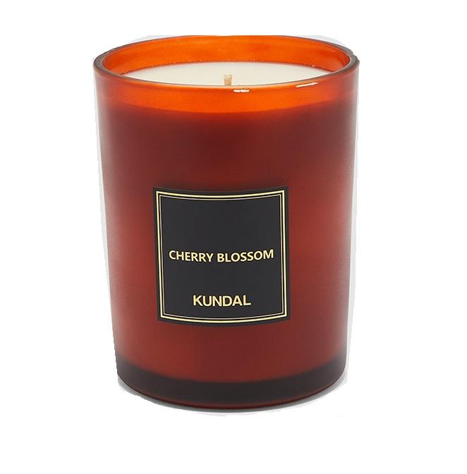 Aroma Candle Perfume Natural Soy Candle Cherry Blossom Kundal 500 G