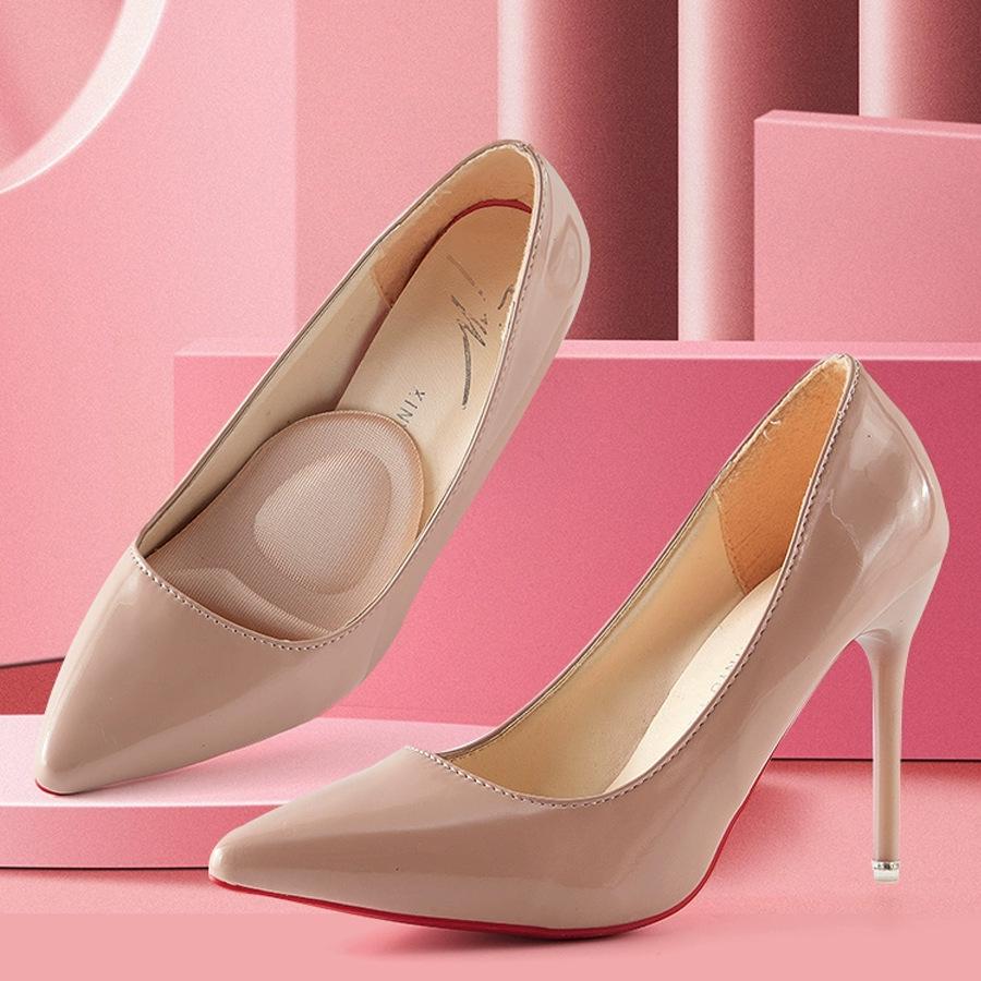 Women's Anti-Pain Super Soft Forefoot Pads for High Heels - Non-Slip, Half-Size Insoles