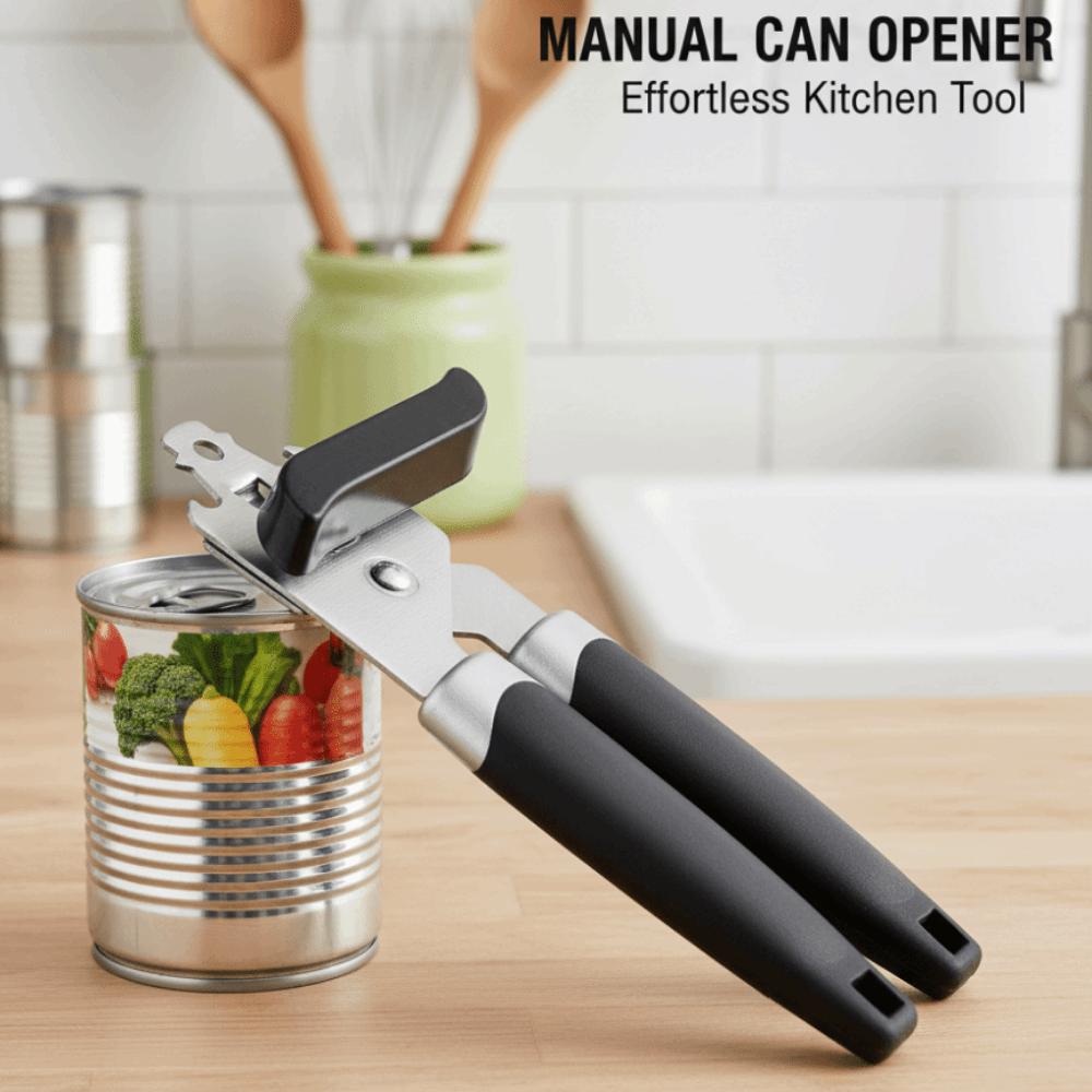 Compact Bottle Opener Non Slip Tin Can Opener Powerful Can Opener Kitchen Gadgets