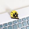 Halloween Spooky Ghost Pumpkin Enamel Pin Funny Brooch Cartoons Badge For Bags Jeans Hoodies Denim Lapel Pin Jewelry Kids Best G