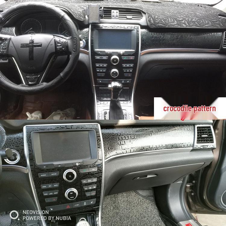 2014-2018 Haval H2 Red Label Interior Stickers: Gear Shift & Console Decoration Film
