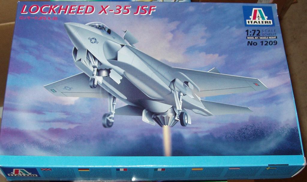 Tamiya Italeri 1209 Lockheed JSF Plastic Model 1/72 X-35