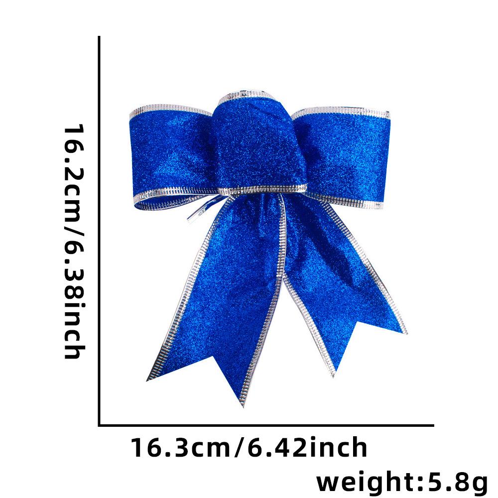 15cm Zwiebelpulver Weihnachtsbaumgirlande mit kleinen Schleifendekorationen