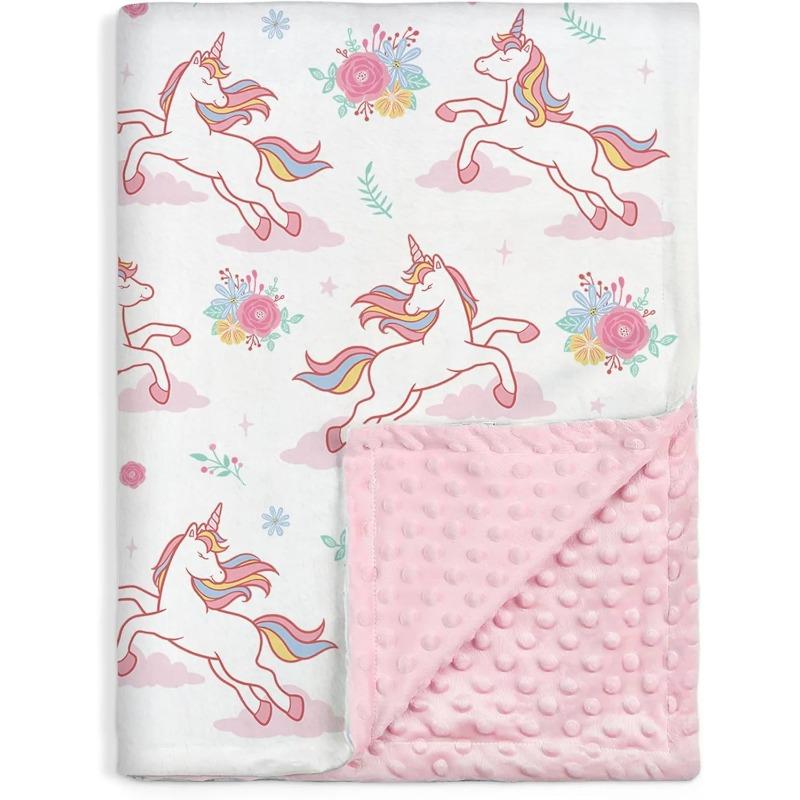 75*100CM Soft Baby Blanket for Newborn Swaddle Breathable Receiving Blanket Kids Quilt Nursery Bedding Infant Bath Towel Gift