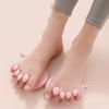 1 Pair Non Slip Toes Separators Soft Overlapping Toes Corrector Foot Arch Trainer  Fitness