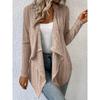 Women S Loose Long Sleeve Knit Cardigan Casual Fashion Top