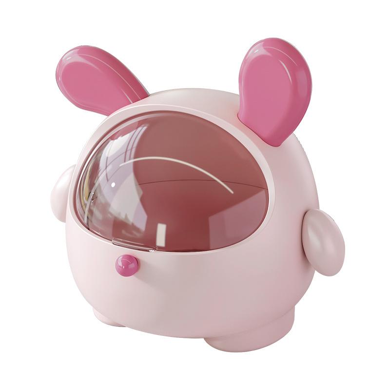 Desktop Storage Box Cartoon Large Capacity Creative Plastic Hairpin Jewelry Mini Premium Hair Accessories Storage Box