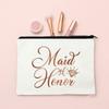 Team Bride Makeup Bag Bachelorette Party Cosmetic Bags Purse Bridesmaid Toiletries Organizer Pouch Wedding Bride Shower Gifts