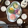 Mid-Autumn Mooncake Press - Flower Ice Skin Mold for Pastry & Mung Bean Cake