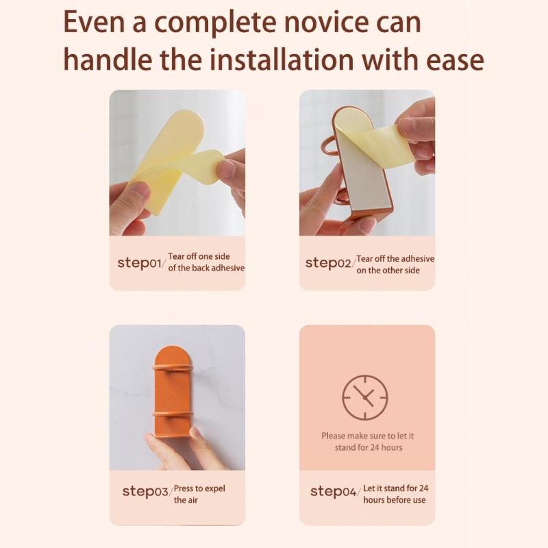 Wall Mounted Bathroom Organizer Modern Rustproof Iron Storage Shelf For Electric Toothbrush Shaver Accessories