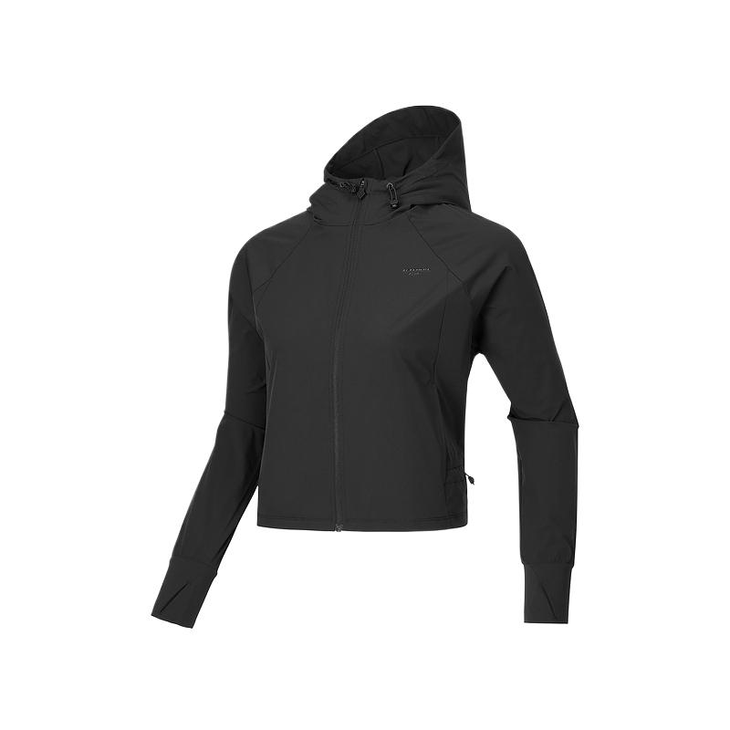 Skechers Freedom Yoga Comfortable Fashion Versatile Simple Jacket Women Jacket Deep-Night-Black P225W044-03B6 M