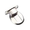 Invisible Magnetic Door Stopper Bumper - Zinc Alloy, No-Punch, Anti-Collision, Wooden Doors