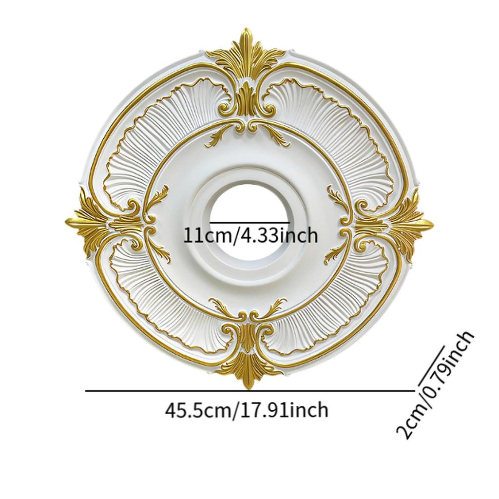 And Decorative Rosette for Lamps in Bedrooms, Or Dining Rooms.