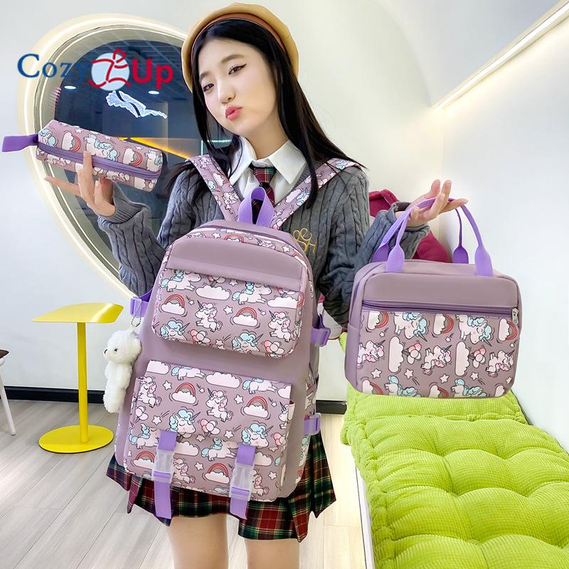 Милый рюкзак для девочек с принтом — фото 5