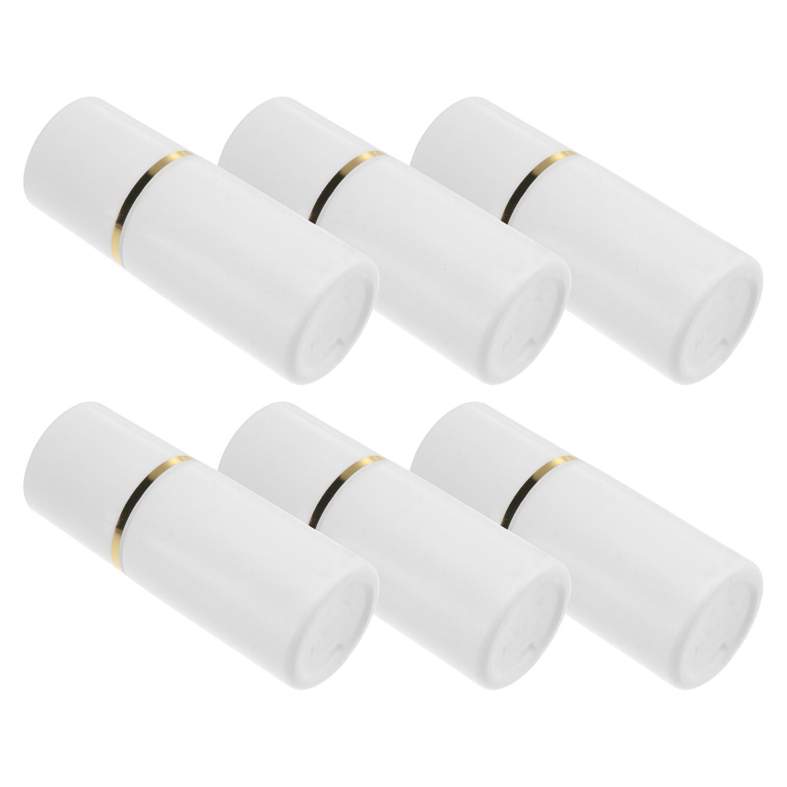 

6Pcs Smudge Bottle Liquid Storage Bottle Sponge Soreness Liquid Bottle Daub Filling Liniment Medicine Liquid Refillable Sub белый