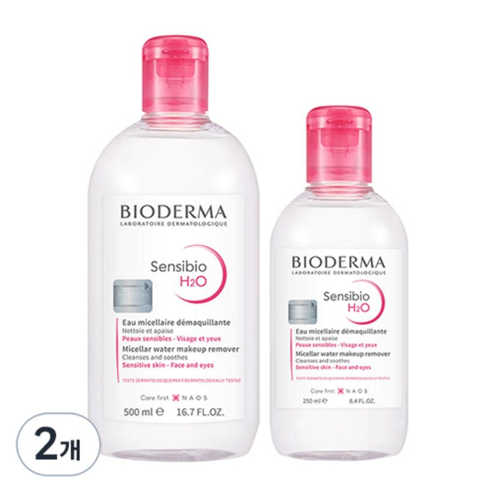 

Bioderma Sensibio H20 Sensitive 500ml + 250ml, 2 units
