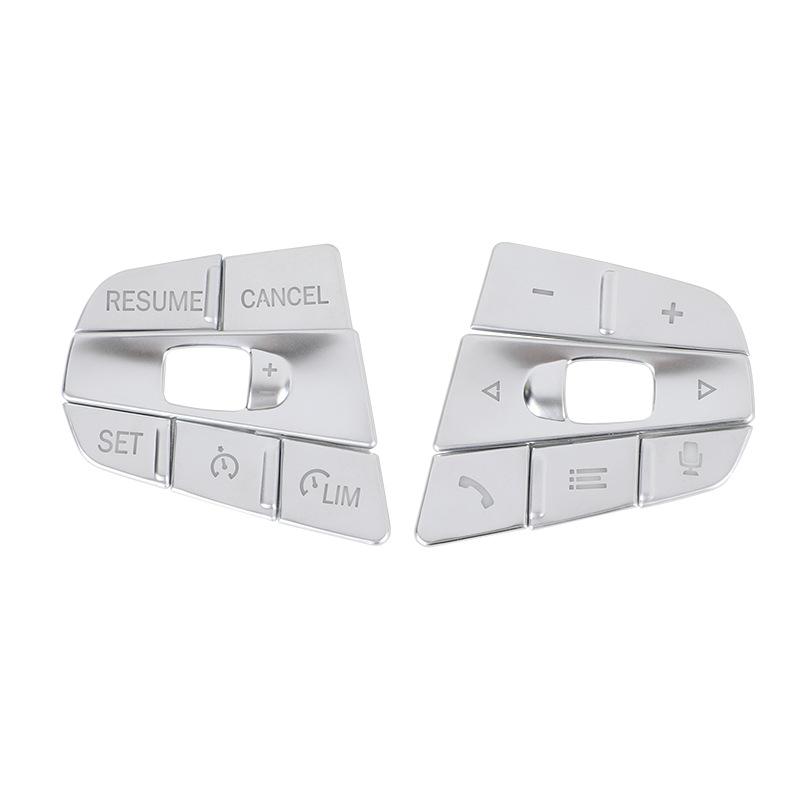 Car Steering Wheel Unlock headlight Buttons frame Covers Stickers Trim for BMW 3 series G20 G28  lnterior Auto