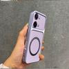 Upgraded Big Lens Protection Case for Vivo Y28 4G Luxury Leather Casing with Magnetic Ring