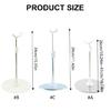 Detachable Doll Support Holder Home Accessory Portable for 1/3 1/4 Scale Stylish Dolls Window Display Solution