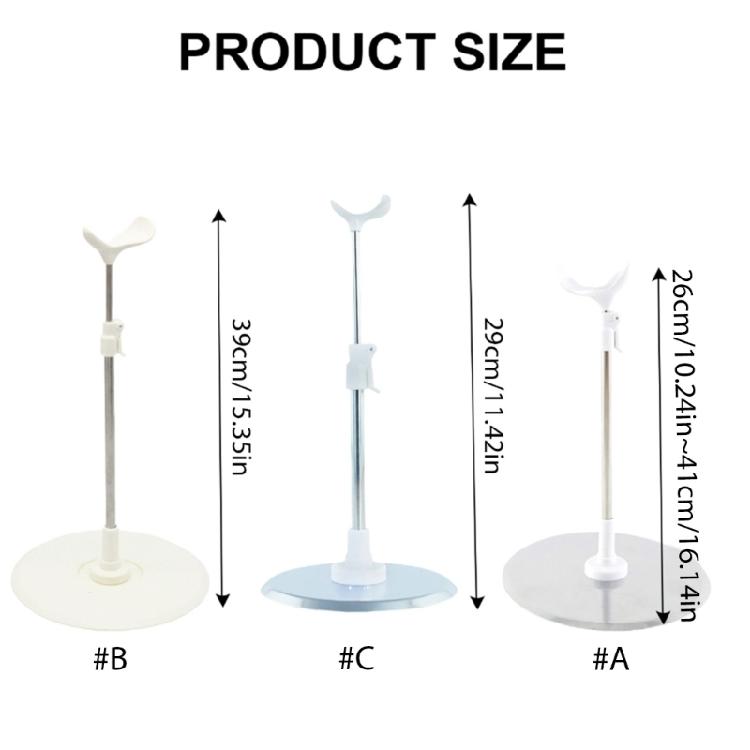 Detachable Doll Support Holder Home Accessory Portable for 1/3 1/4 Scale Stylish Dolls Window Display Solution
