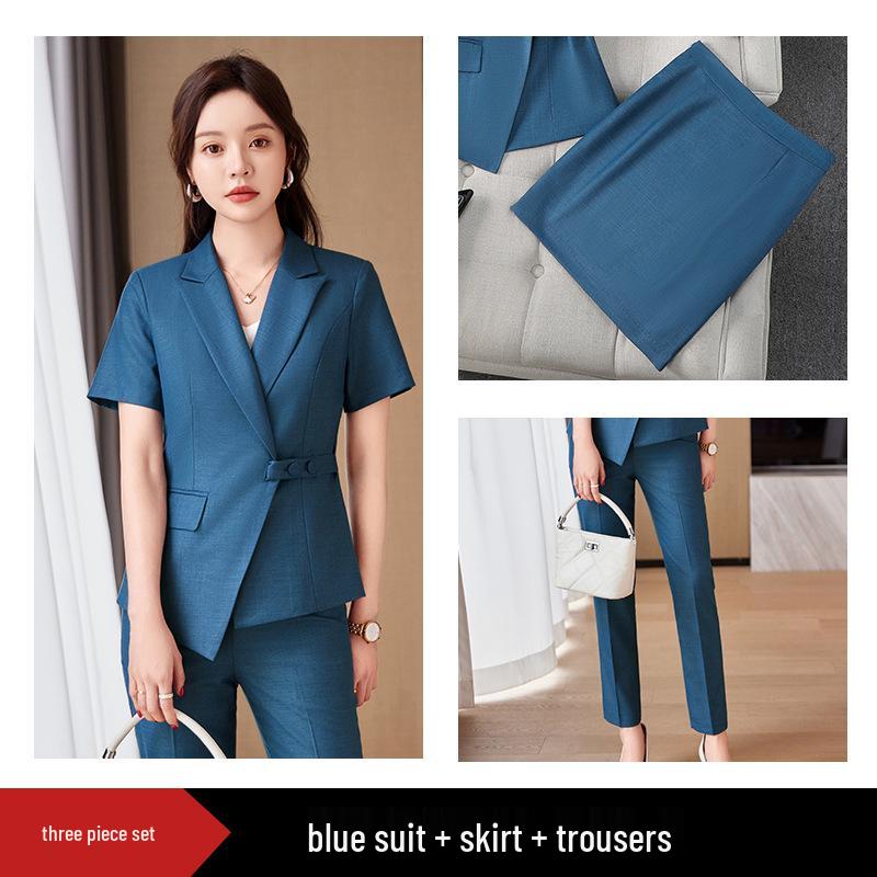 Women's Premium Summer Business Suit for Professional Office Wear