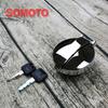 Vintage Motorcycle Customized Fuel Tank Cover Oil Cap Classic Lock Tank Port For GN125 MASH125 MASH250 MUTT125 GV300S
