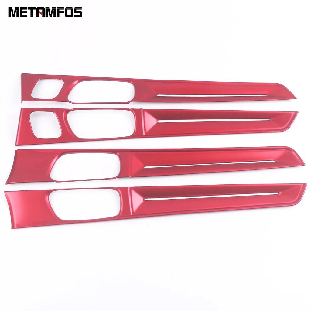 For Honda Civic 11th Gen    2024 2025 Carbon Fiber Interior Door Handle Bowl Cover Trim Accessories Car Styling