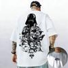 Galaxy Star Wars Darth Vader Short Sleeves TShirt This Is The Way Mandalorian Chewbacca Men Women Kid Casual Round Neck Tops